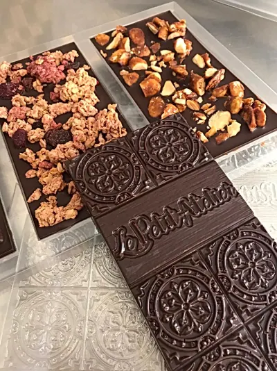 Tablette de chocolat à motif personnalisé